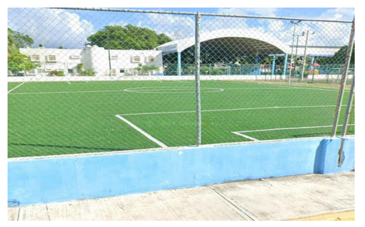 CANCHA DE FÚTBOL 7 DE LA COLONIA NICTE-HA
